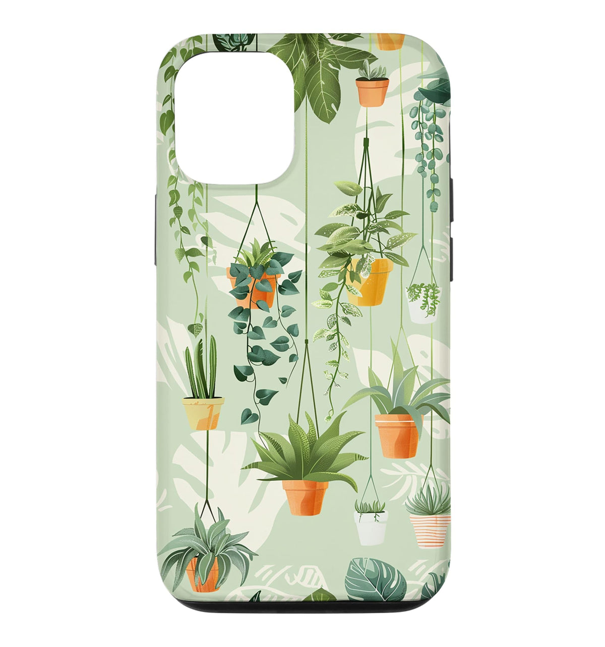 Potted Plants Botanical Gardening Case for iPhone 16