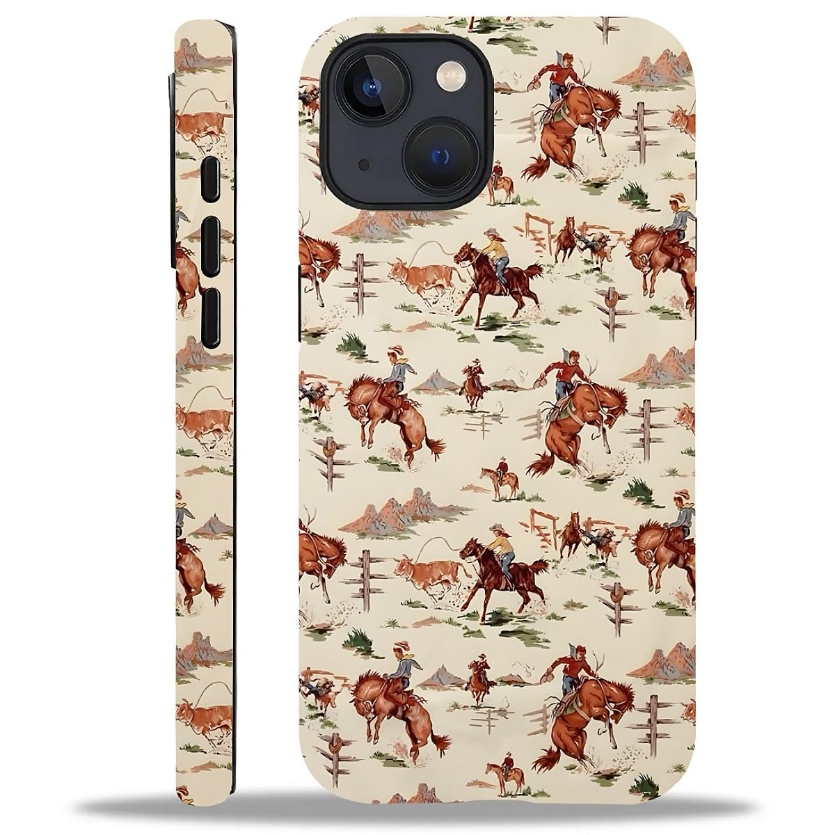 Case for iPhone 16 Pro Max,Aesthetic Frog Pond Splice Exquisitely Pattern Double Protective Phone Cover Cases Soft Silicone for iPhone 16 Pro Max