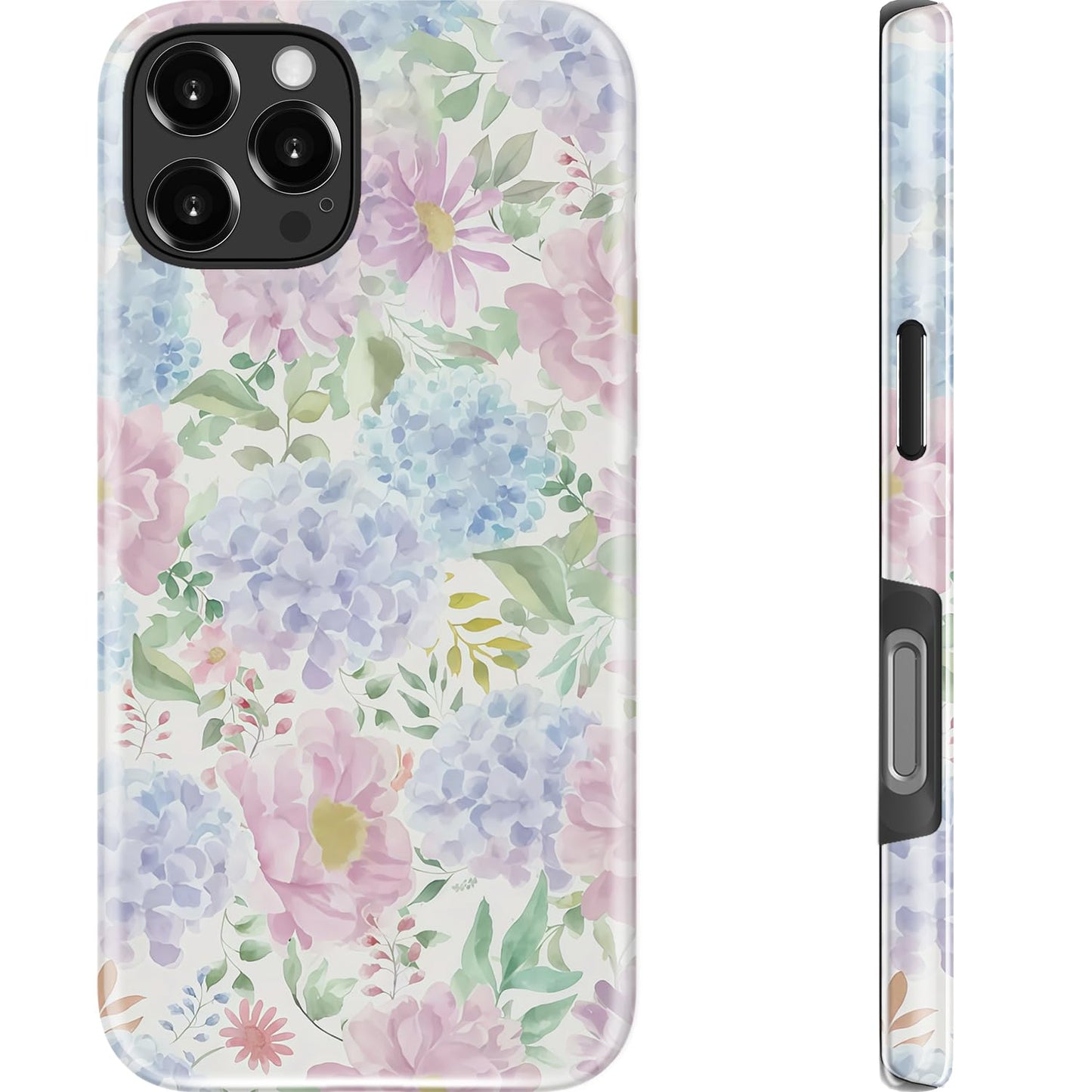 Goodon for iPhone 15 Pro Max Case, Cute Preppy Floral, MagSafe Compatible | Dual-Layer Hard Shell & Silicone, Wireless Charging, Slim Fit Phone Cover with Wildflower Designs for Women Girls