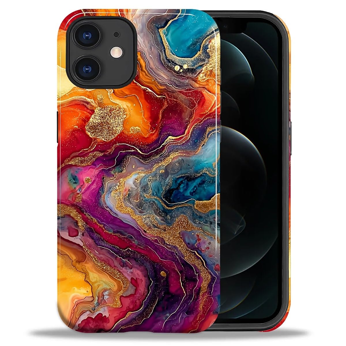 CARLOCA Case for iPhone 16 Pro,Vintage Cat Animal Pet Lover Collage Design Hybrid Dual Protection Soft TPU + Hard PC, Shockproof & Anti-Scratch Cover Men Women Stylish Protective Phone Case