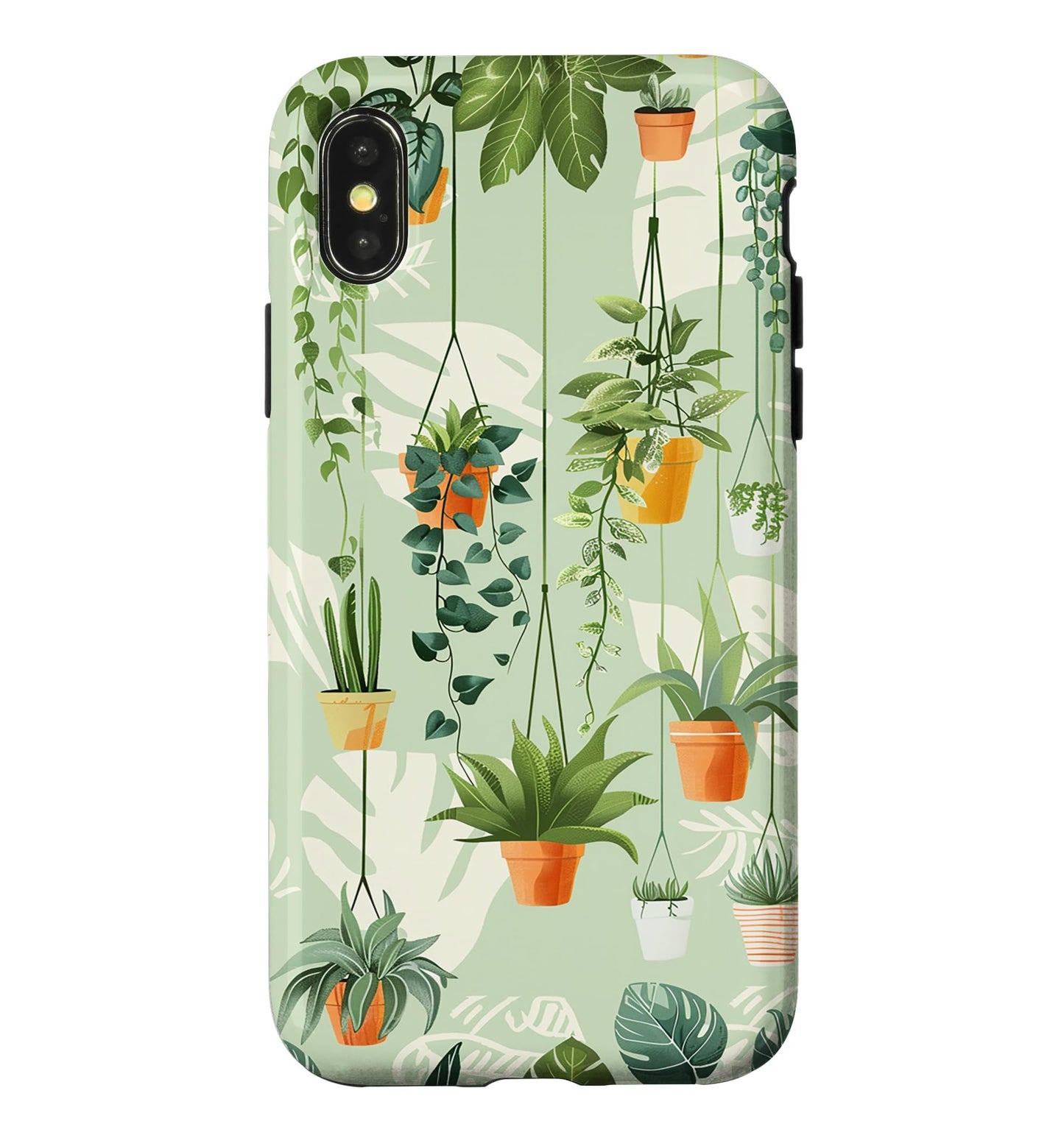 Potted Plants Botanical Gardening Case for iPhone 16