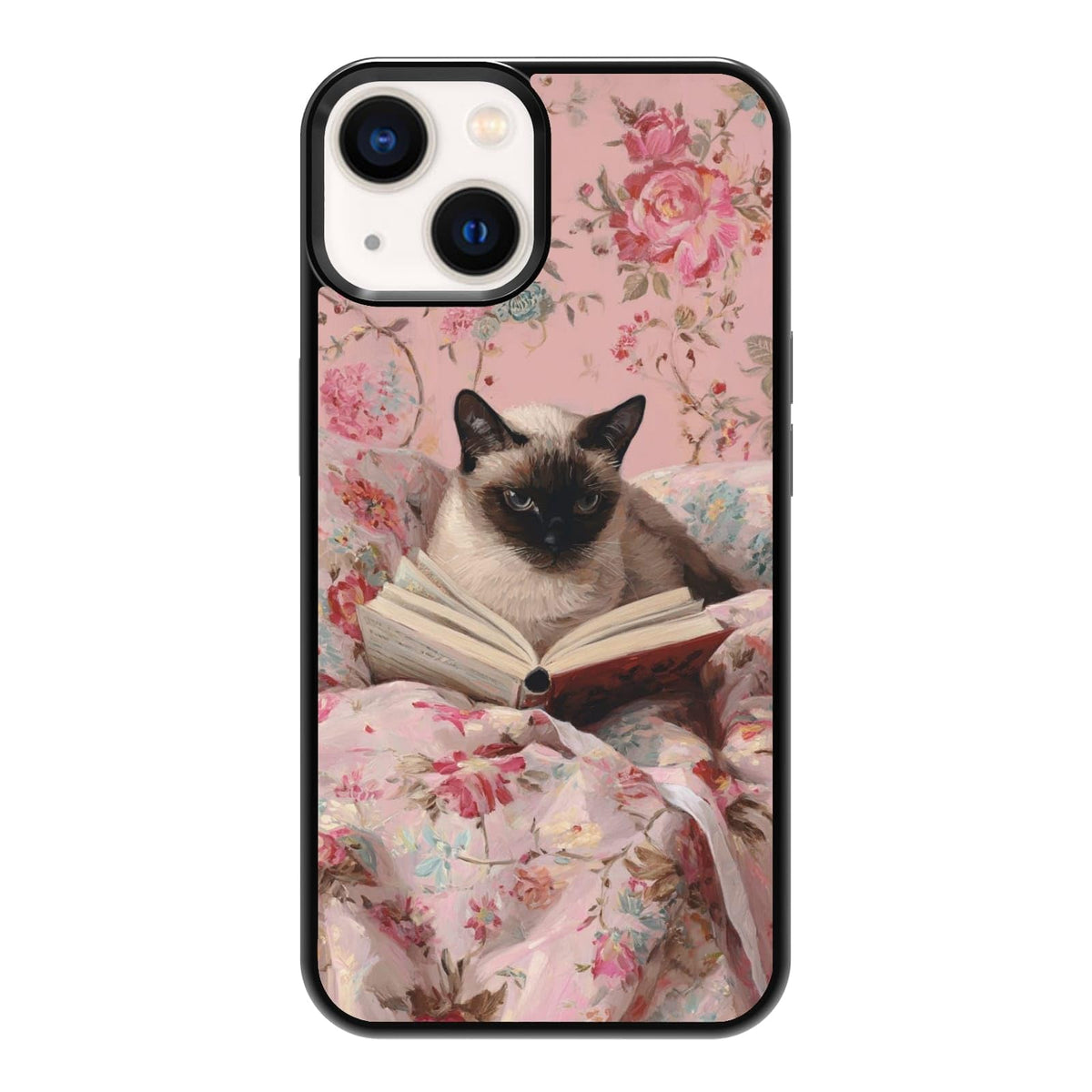 Plant Lover Black Cat Houseplants Indoor Garden Aesthetic Phone Case, Shockproof Protective Cover for iPhone 11 12 13 14 15 16 17 Pro Max Plus Mini XR 7 8 SE
