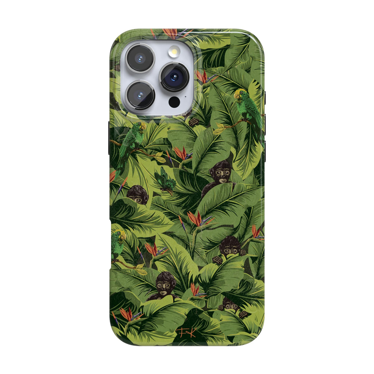 Casely iPhone 16 Pro Case | Clubhouse | Golden on the Green | Compatible with MagSafe | Classic Ultra Thin Design