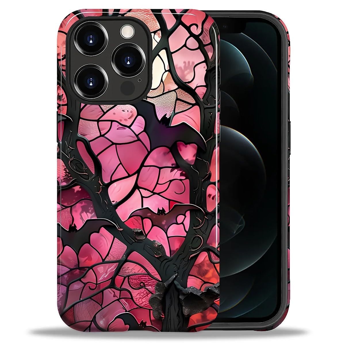 CARLOCA Case for iPhone 16 Pro,Vintage Cat Animal Pet Lover Collage Design Hybrid Dual Protection Soft TPU + Hard PC, Shockproof & Anti-Scratch Cover Men Women Stylish Protective Phone Case