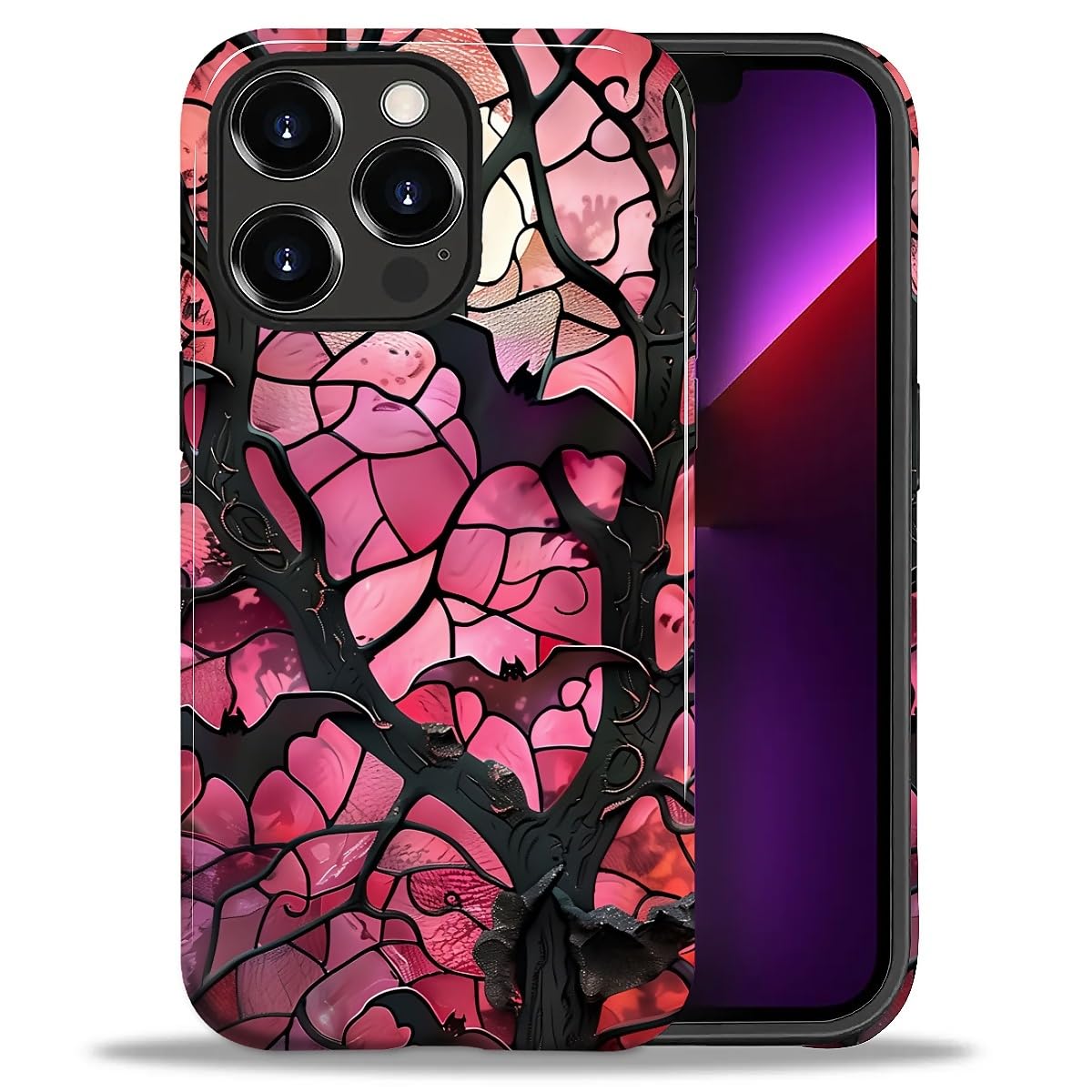CARLOCA Case for iPhone 16 Pro,Vintage Cat Animal Pet Lover Collage Design Hybrid Dual Protection Soft TPU + Hard PC, Shockproof & Anti-Scratch Cover Men Women Stylish Protective Phone Case