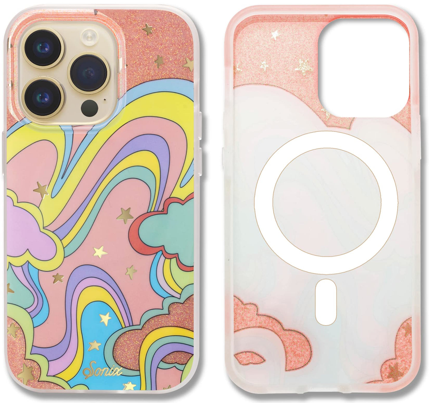 Sonix x Sanrio Case for iPhone 14 Pro Max | Compatible with MagSafe | 10ft Drop Tested | Hello Kitty and Friends Stickers