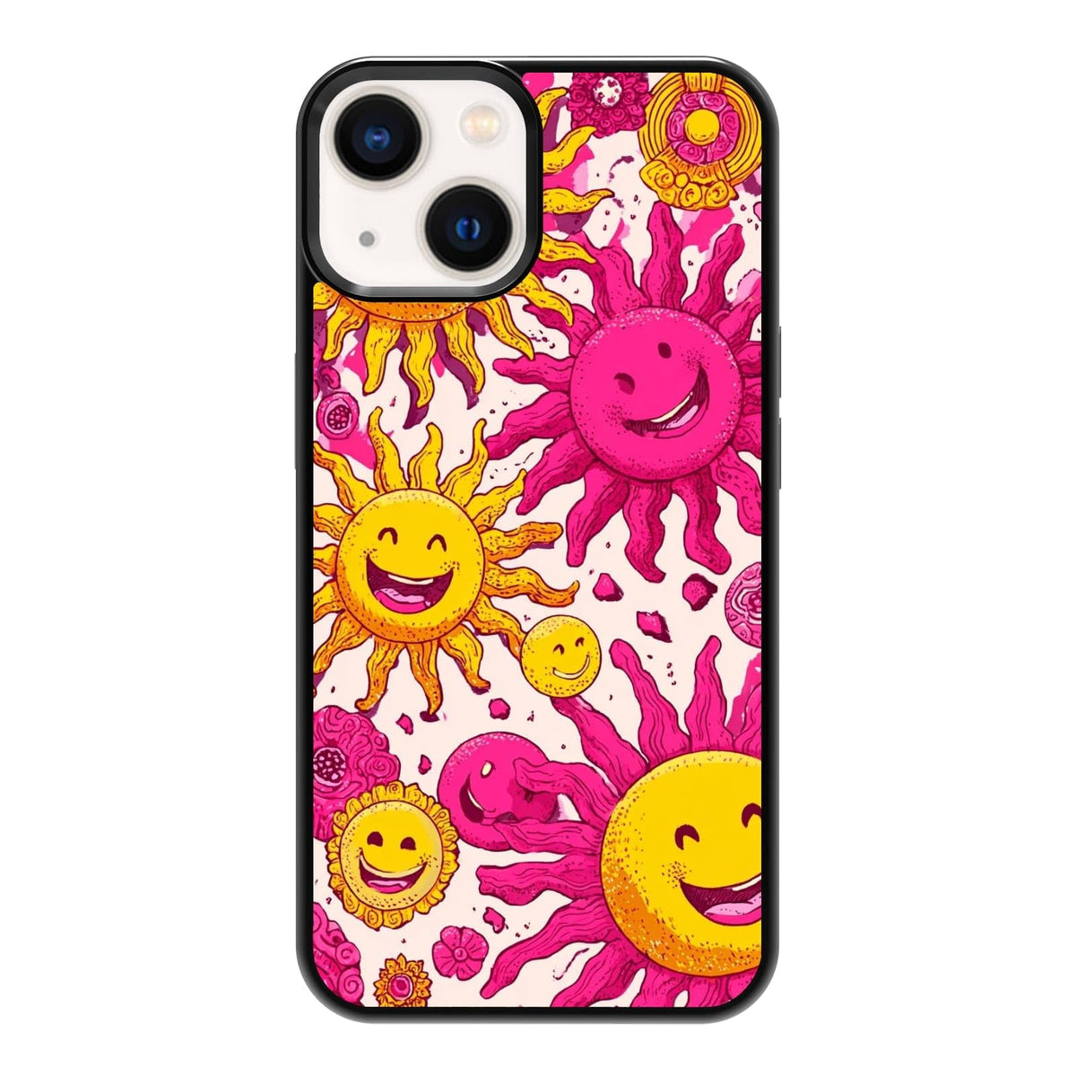 Vintage Black and White Botanical Cactus Agave Desert Nature Phone Case, Shockproof Protective Cover for iPhone 11 12 13 14 15 16 17 Pro Max Plus Mini XR 7 8 SE
