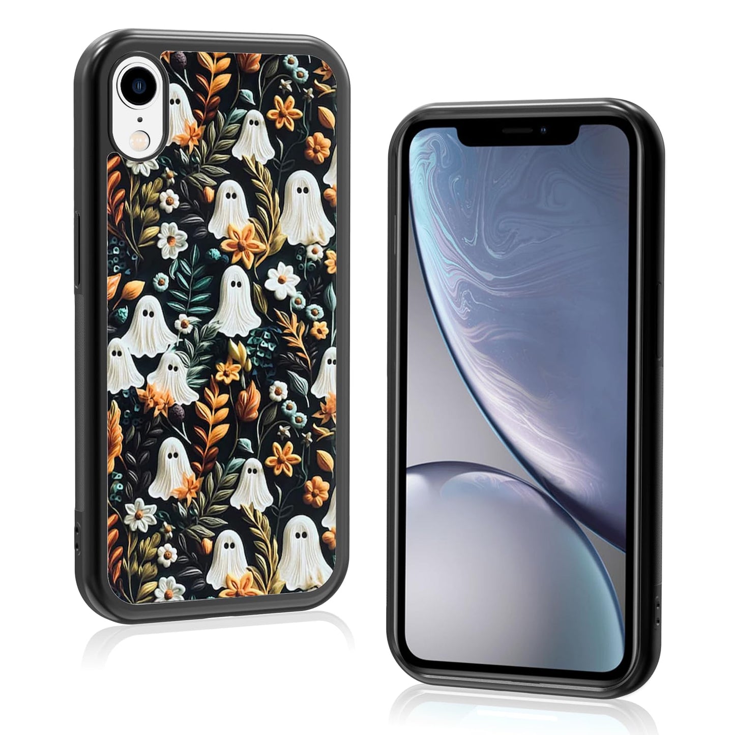 Cute Christmas Tree Bow Phone Case: Kawaii Winter Non-Slip Design Compatible with iPhone 13./14 Case for Women & Girl（14）