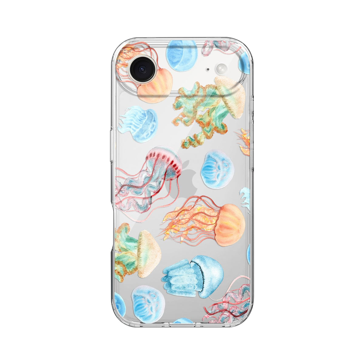 Blingy's for iPhone 17e Case/iPhone 16e Case, Fun Dog Style with Paw Print Pattern Cute Cartoon Animal Design Transparent Soft TPU Protective Clear Case 6.1 inch (Dogs w/Prints)