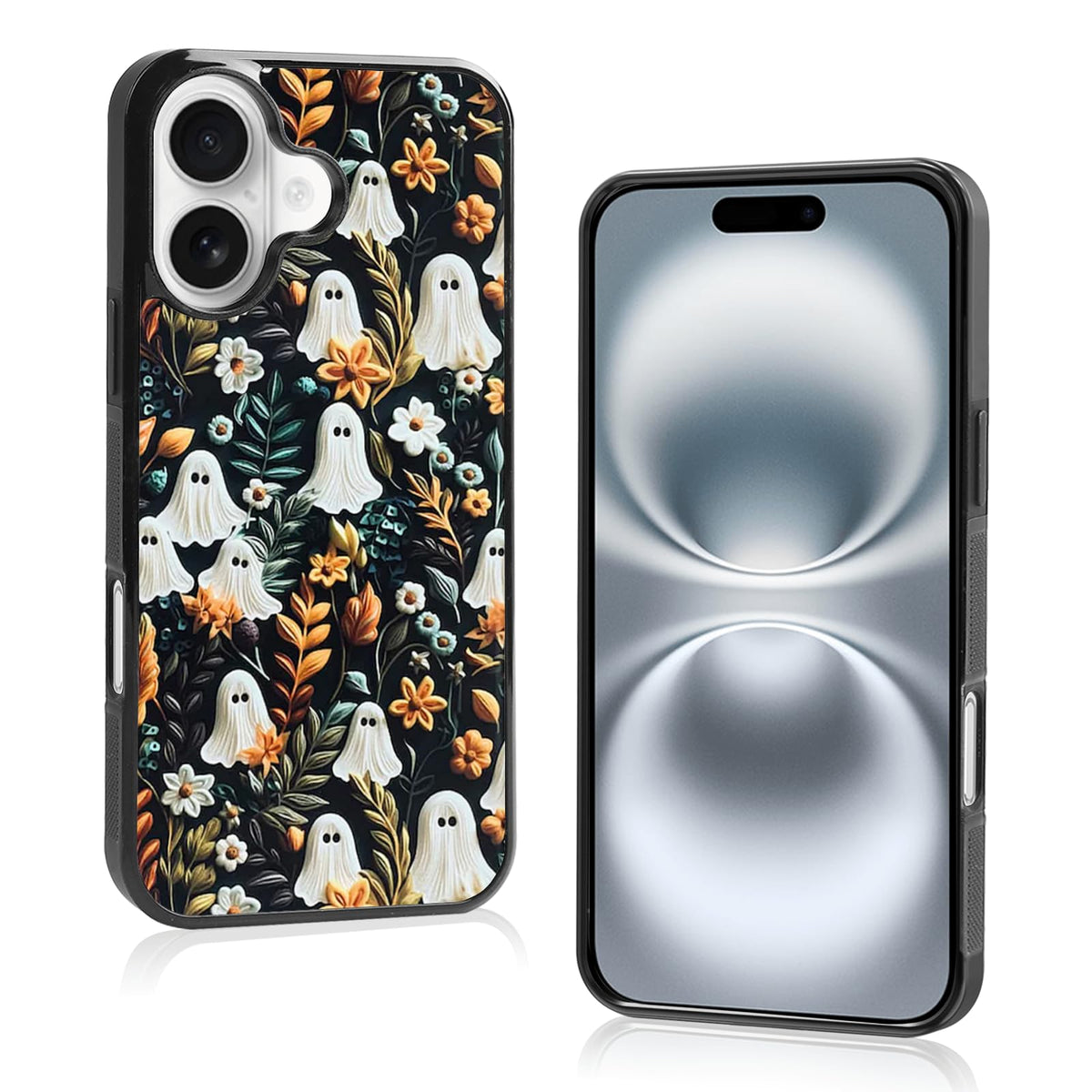 Cute Christmas Tree Bow Phone Case: Kawaii Winter Non-Slip Design Compatible with iPhone 13./14 Case for Women & Girl（14）