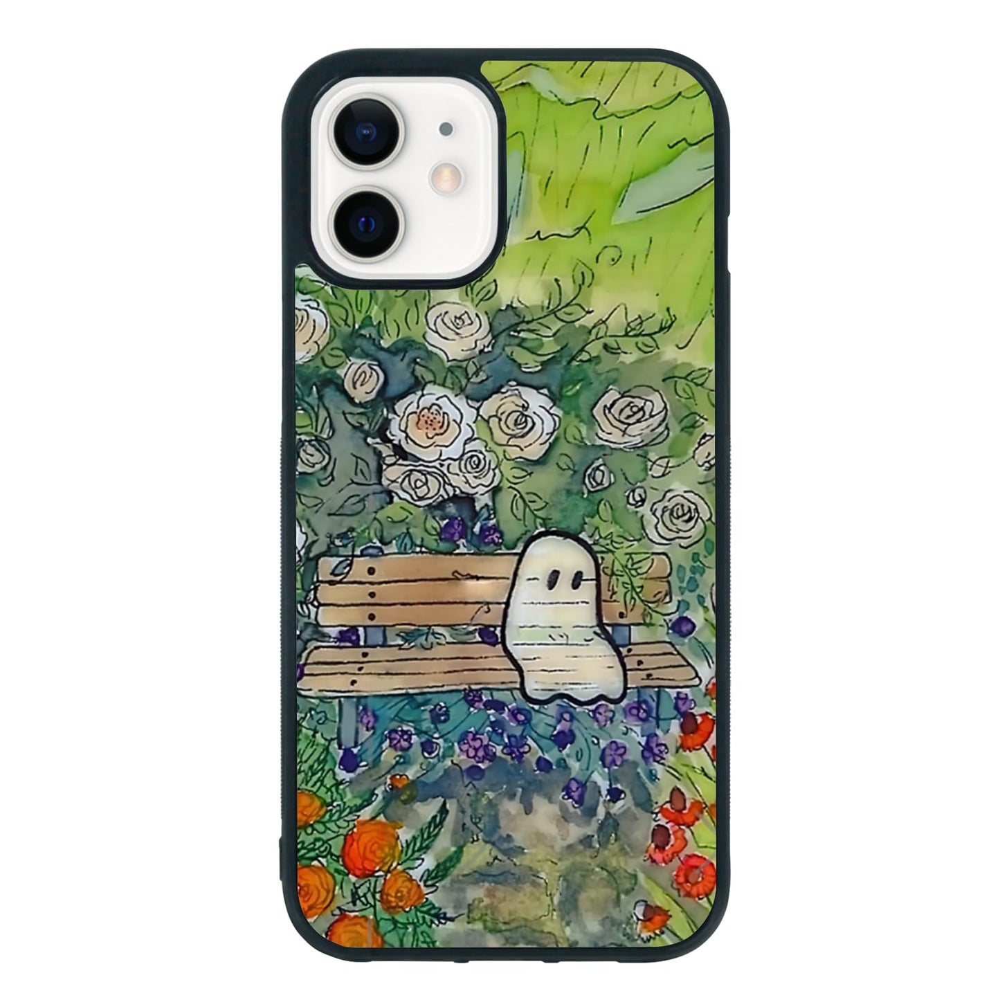 Cute Christmas Tree Bow Phone Case: Kawaii Winter Non-Slip Design Compatible with iPhone 13./14 Case for Women & Girl（14）