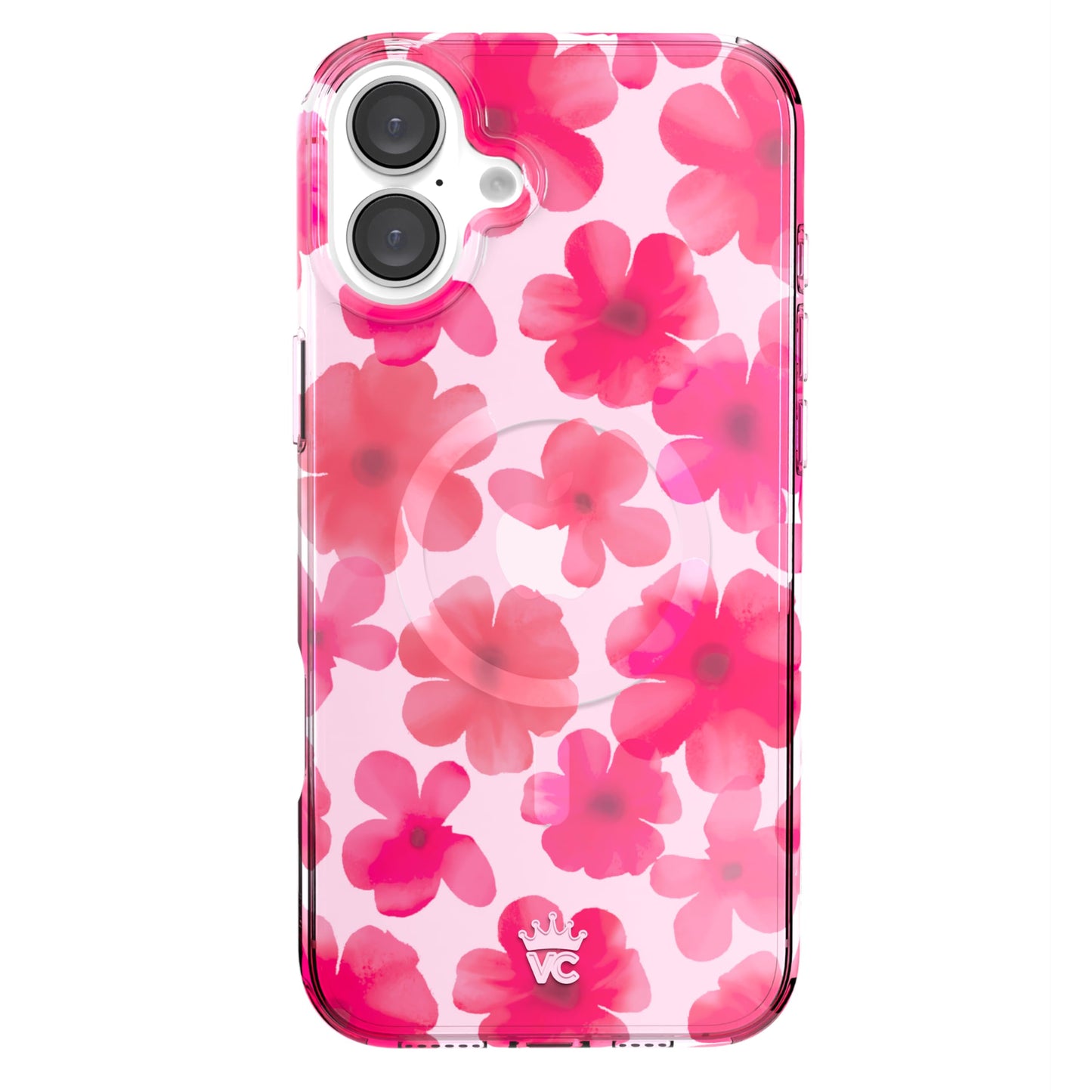 VELVET CAVIAR Christmas Phone Case for iPhone 16 - Compatible with MagSafe [10ft Drop Tested] - Holiday Peppermint Glitter Winter Theme