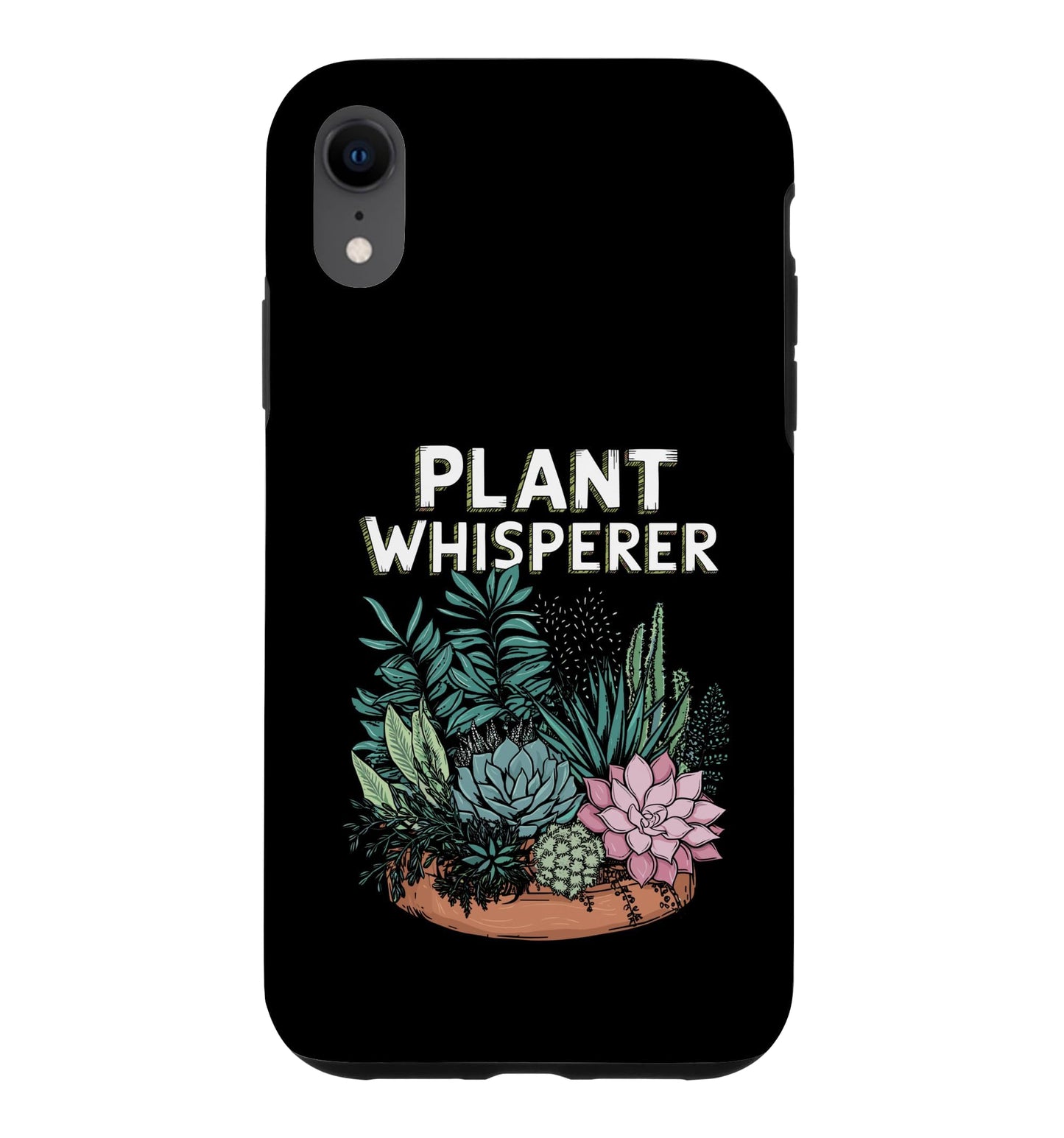 Retro Plant Whisperer Nature Case for iPhone 15