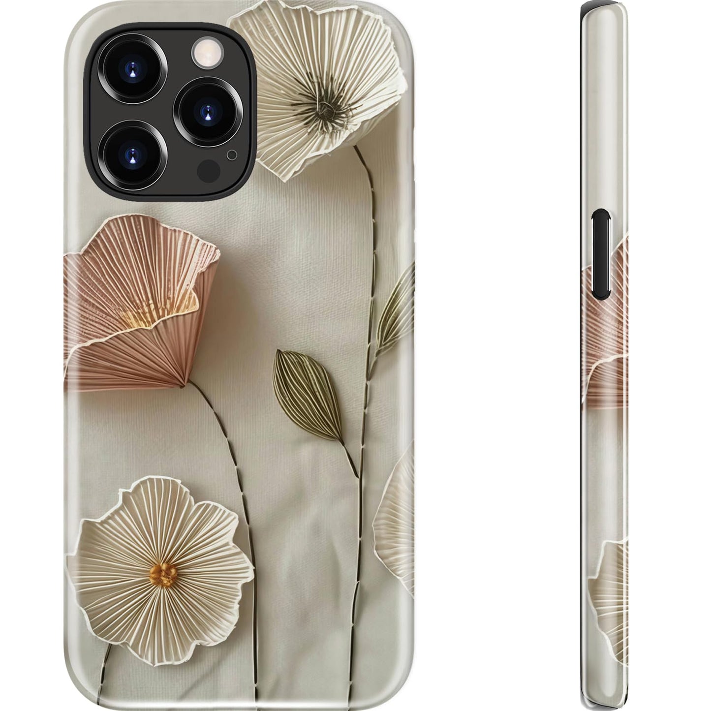 Goodon for iPhone 15 Pro Max Case, Cute Preppy Floral, MagSafe Compatible | Dual-Layer Hard Shell & Silicone, Wireless Charging, Slim Fit Phone Cover with Wildflower Designs for Women Girls