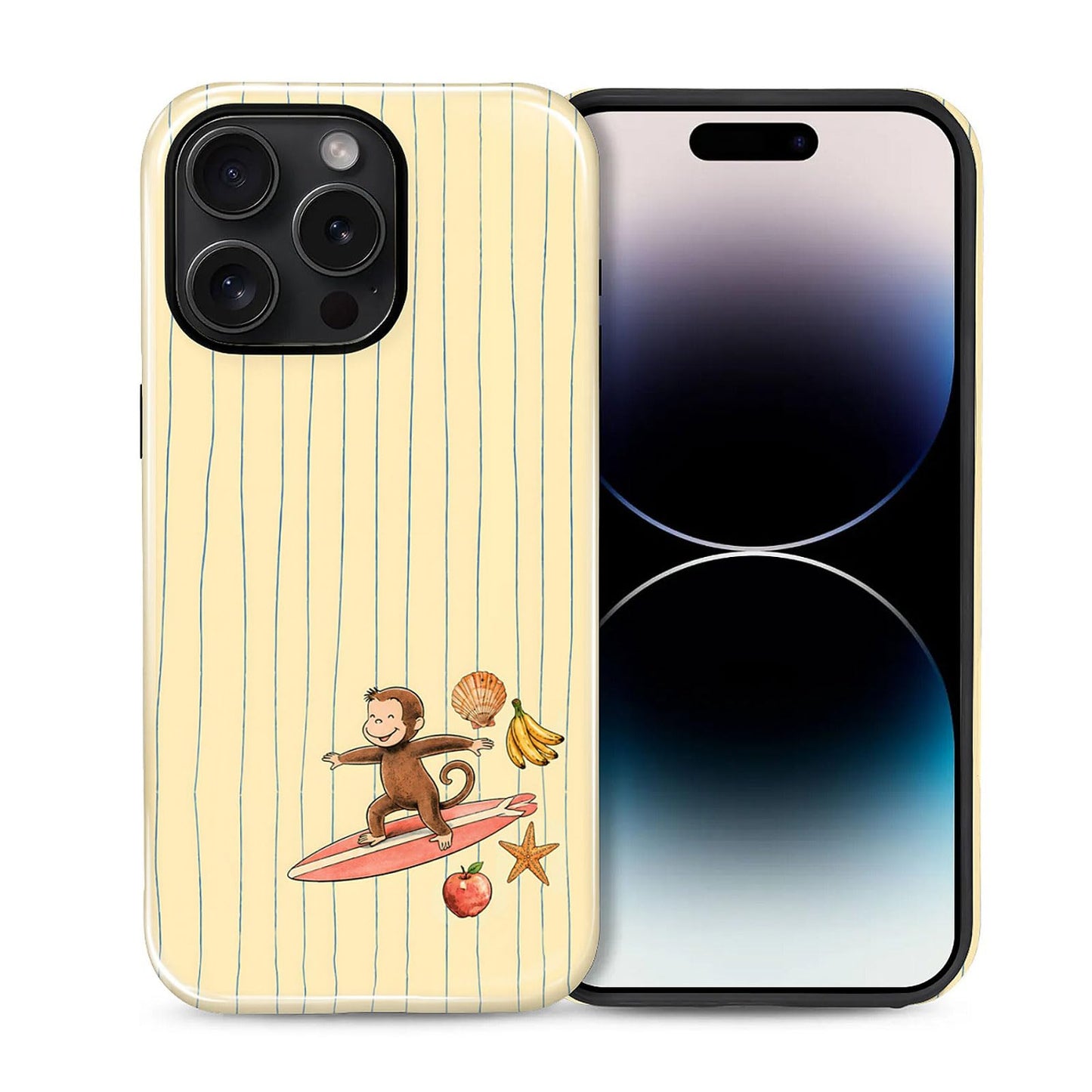 for iPhone 17 Pro Case,Hybrid 2-Layer Hard Shell + Silicone Protective Case -Resistant Shockproof- Ally's Dog's Cute College Summer Flower Collage