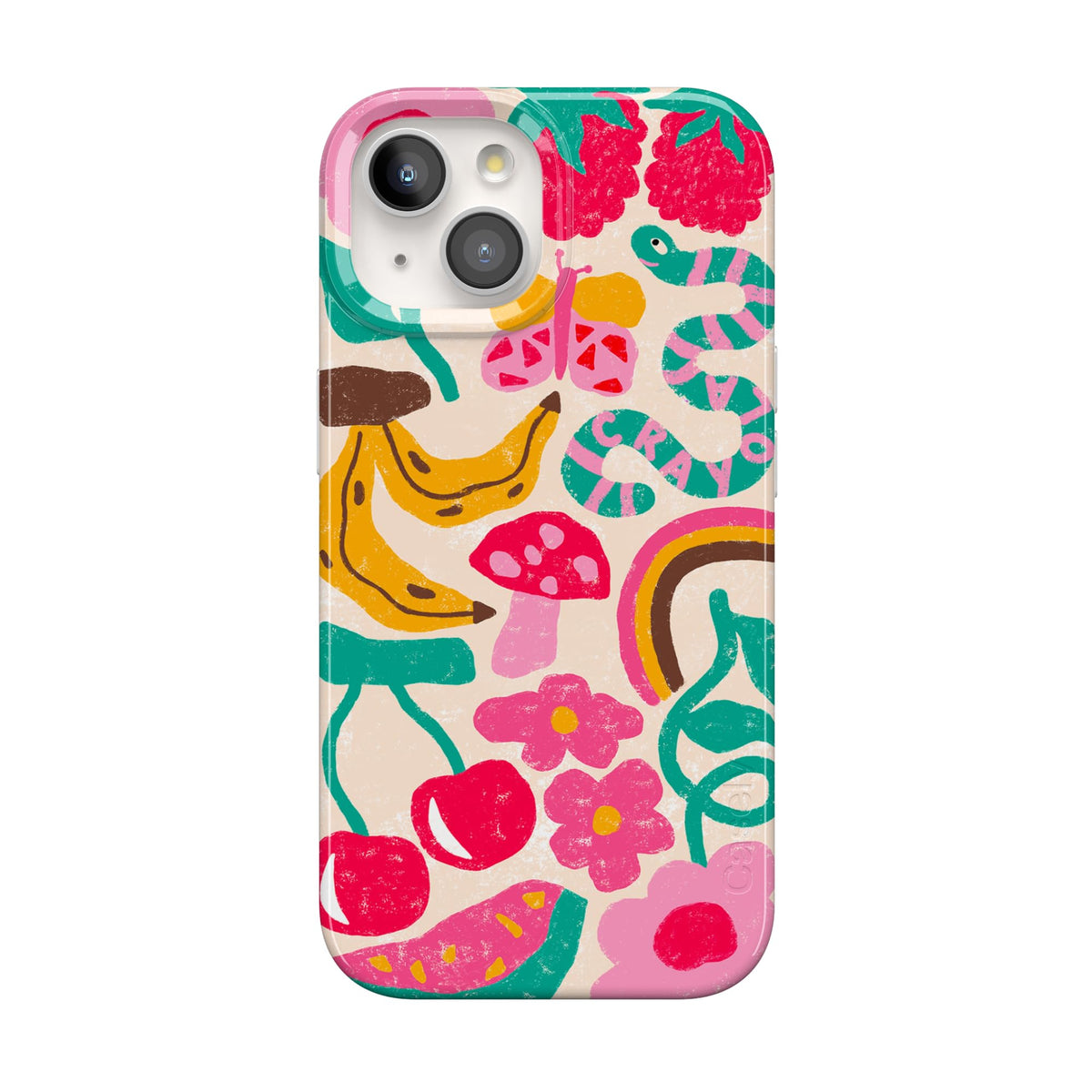 Casely iPhone 15 Case | Hanging Around | Potted Plants Floral | Compatible with MagSafe | Classic Ultra Thin Design