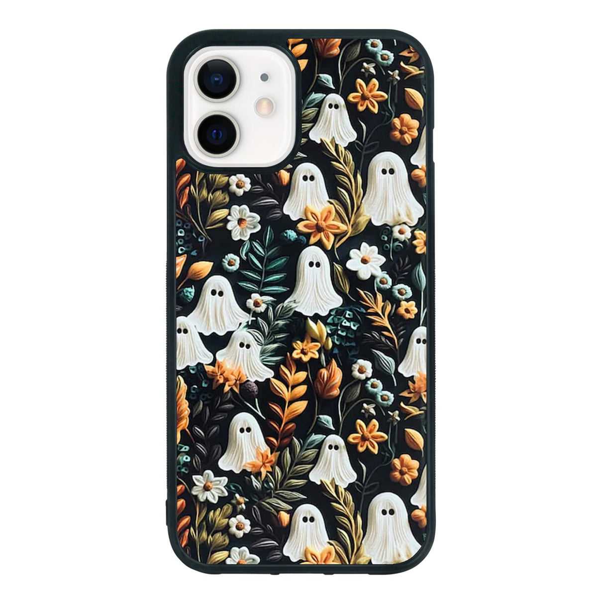 Cute Christmas Tree Bow Phone Case: Kawaii Winter Non-Slip Design Compatible with iPhone 13./14 Case for Women & Girl（14）
