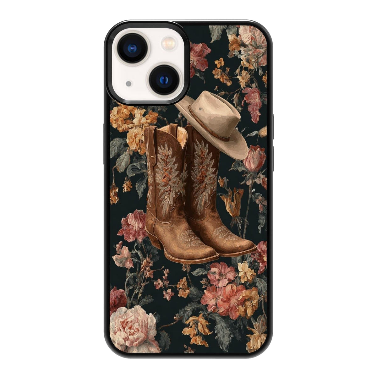 Nature Stained Glass Green Forest Tree Sunlight Phone Case, Shockproof Protective Cover for iPhone 11 12 13 14 15 16 17 Pro Max Plus Mini XR 7 8 SE