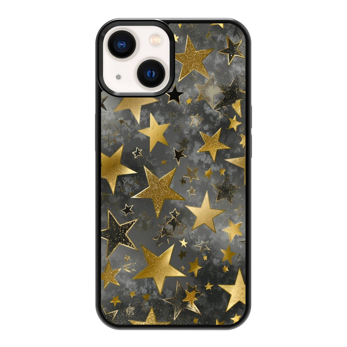 Nature Stained Glass Green Forest Tree Sunlight Phone Case, Shockproof Protective Cover for iPhone 11 12 13 14 15 16 17 Pro Max Plus Mini XR 7 8 SE