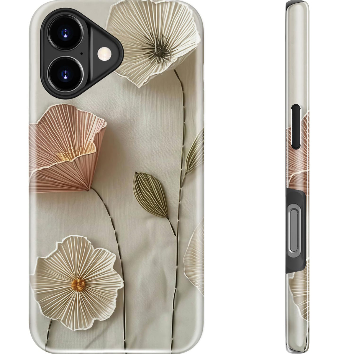 Goodon for iPhone 15 Pro Max Case, Cute Preppy Floral, MagSafe Compatible | Dual-Layer Hard Shell & Silicone, Wireless Charging, Slim Fit Phone Cover with Wildflower Designs for Women Girls