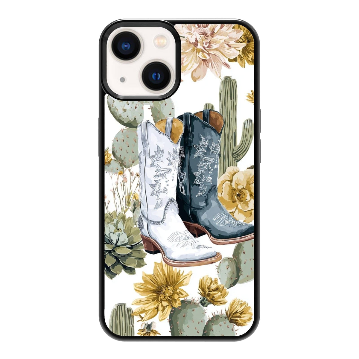 Nature Stained Glass Green Forest Tree Sunlight Phone Case, Shockproof Protective Cover for iPhone 11 12 13 14 15 16 17 Pro Max Plus Mini XR 7 8 SE