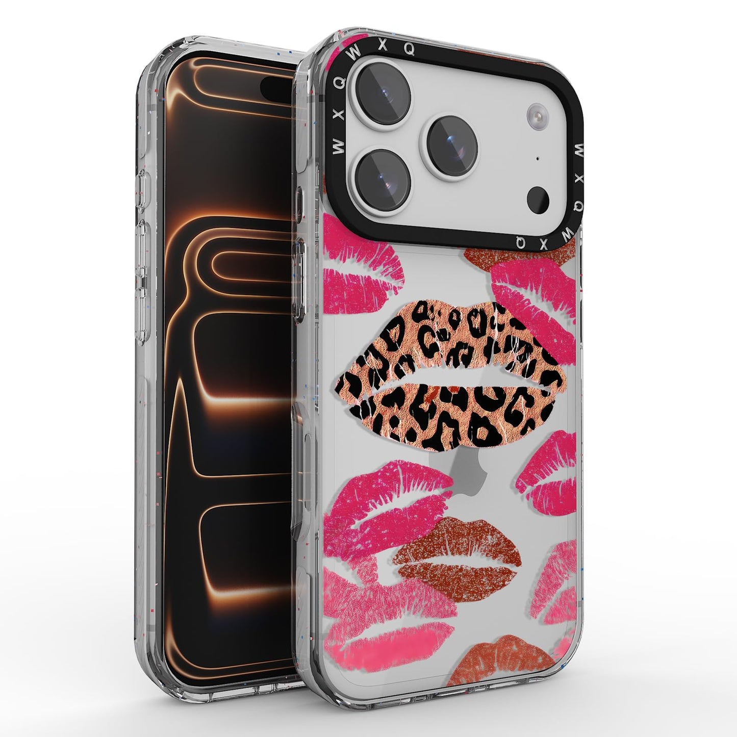 for iPhone 16 pro max Graffiti of Cartoon Animal Clear Phone Case | TPU+PC Premium Painted Anti-Drop Phone Case Superior Shock Absorption Military-Grade Drop Protection cover