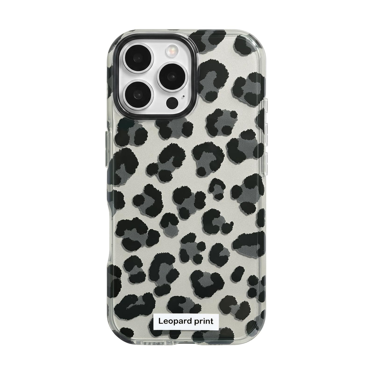 inewateri Compatible for iPhone 16 Pro Max Case with Cute Cheetah Leopard Print Retro Aesthetics Design Soft Slim TPU Shockproof Protective Bumper Glitter Shiny Phone Cover-Blue