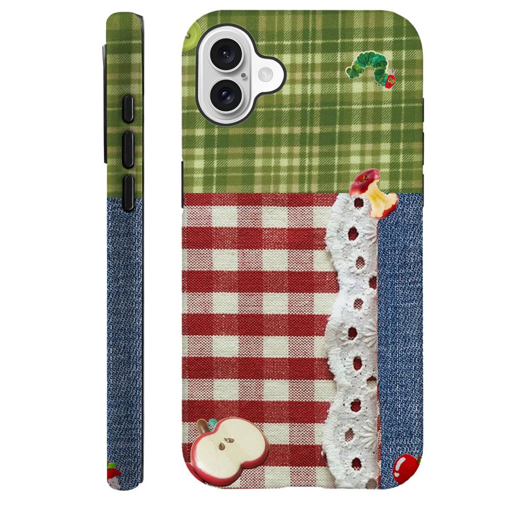 Compatible with iPhone 15 Pro,Durable & Shockproof Phone Case Cover Design - Christmas Retro Doodle