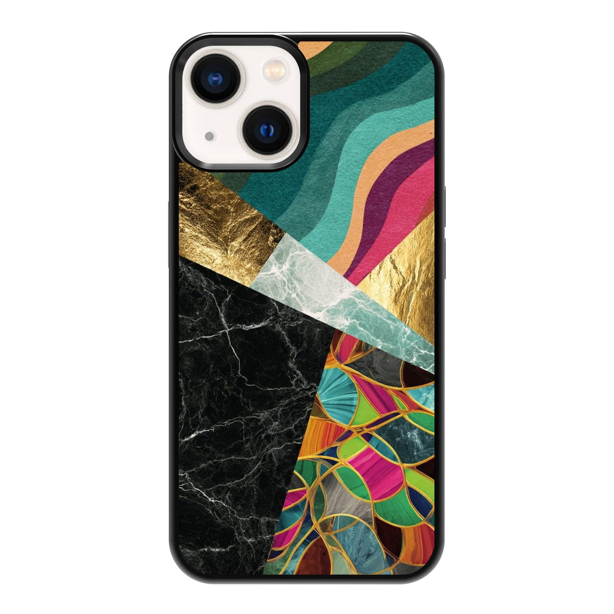 Elegant Forest Green Botanical Leaf and Plant Illustration Phone Case, Shockproof Protective Cover for iPhone 11 12 13 14 15 16 17 Pro Max Plus Mini XR 7 8 SE