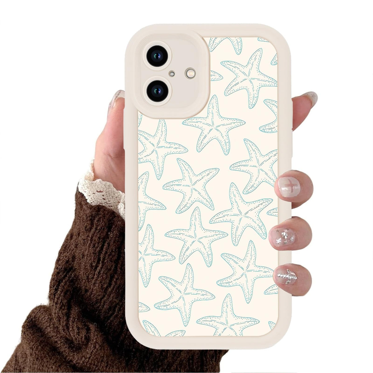 Cute Dinosaur Phone Case for iPhone 15 6.1",Kawaii Cartoon Bubble Cases Funny Design Pattern Cover for Girls Kids Boys,Beige Soft Shockproof Lens Protection Funda for iPhone 15