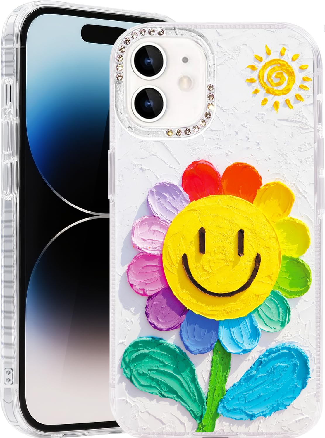Compatible with iPhone 17 Pro Case,with [Soft Slim][Camera Protection] Cute Fishing Cats Shiny Aesthetic Phone Cover Anti-Yellowing Shockproof Protective Cover for Women Girl