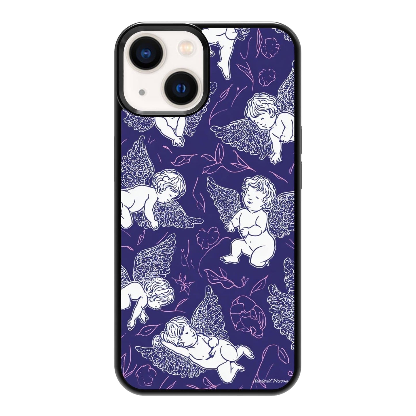 Vintage Green Herb Botanical Leaf Sketch Nature Phone Case, Shockproof Protective Cover for iPhone 11 12 13 14 15 16 17 Pro Max Plus Mini XR 7 8 SE