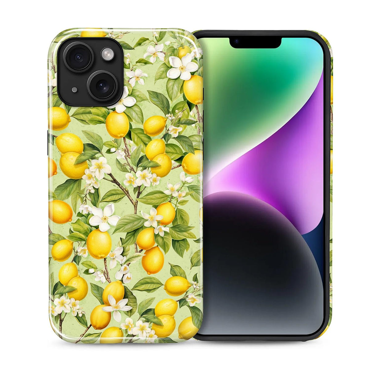 Case for iPhone 15, Shockproof Hybrid Protective Phone Case, Dual-Layer Drop Protection Anti-Scratch, Cozy Cats