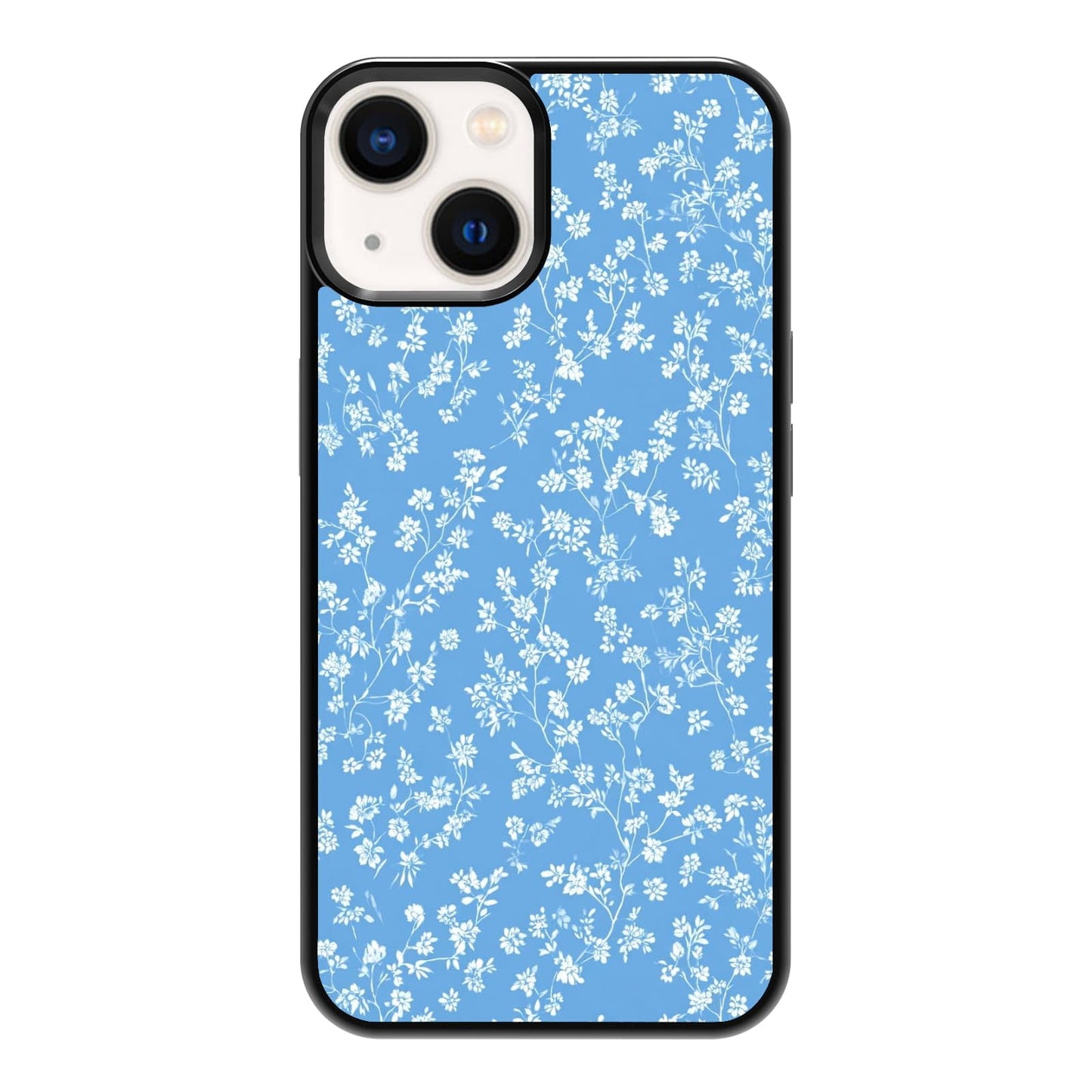 Elegant Forest Green Botanical Leaf and Plant Illustration Phone Case, Shockproof Protective Cover for iPhone 11 12 13 14 15 16 17 Pro Max Plus Mini XR 7 8 SE