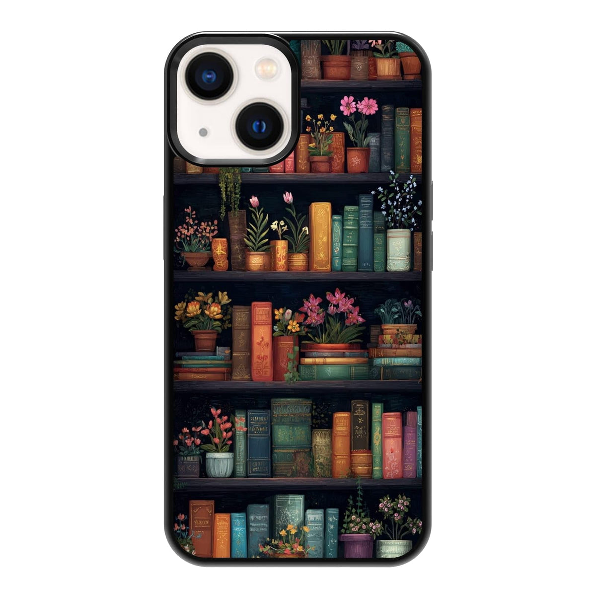 Plant Lover Black Cat Houseplants Indoor Garden Aesthetic Phone Case, Shockproof Protective Cover for iPhone 11 12 13 14 15 16 17 Pro Max Plus Mini XR 7 8 SE