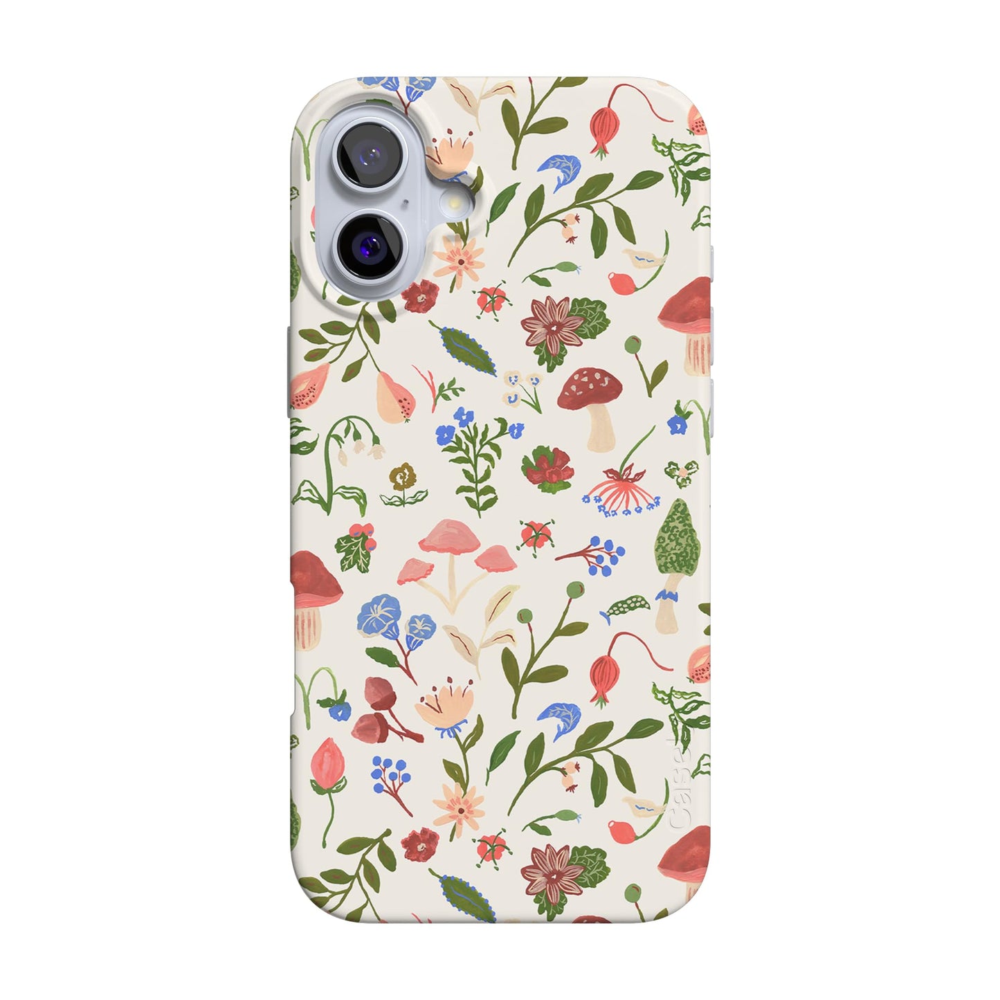 Casely iPhone 16 Case | Chateau Pups | French Dog | Compatible with MagSafe | Classic Ultra Slim Design