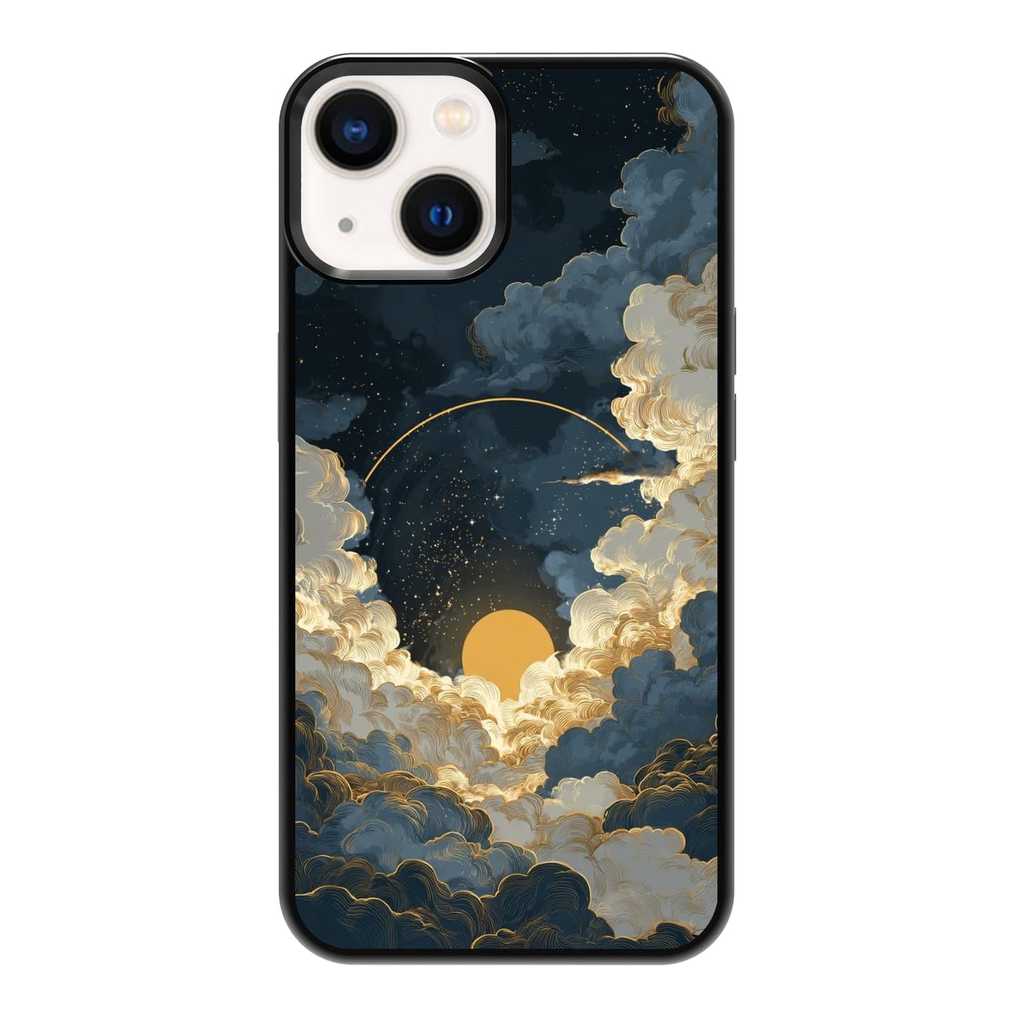 Lush Garden Wildflower Field Green Botanical Nature Aesthetic Phone Case, Shockproof Protective Cover for iPhone 11 12 13 14 15 16 17 Pro Max Plus Mini XR 7 8 SE