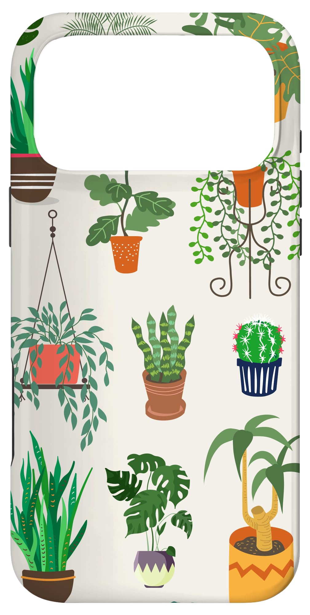 Indoor and Outdoor Plant Illustrations | Boho Nature Art Case for iPhone 14