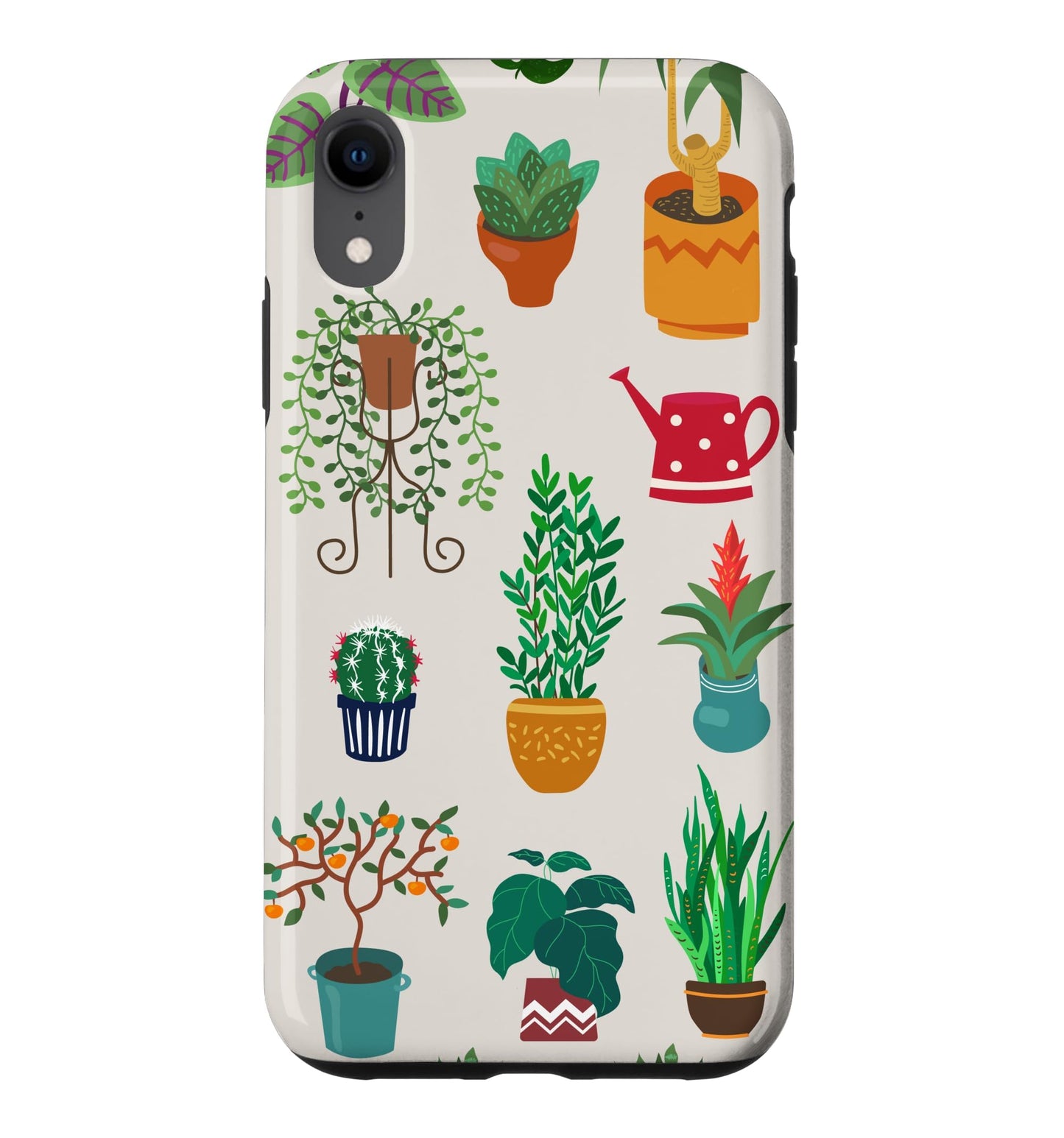 Indoor and Outdoor Plant Illustrations | Boho Nature Art Case for iPhone 16