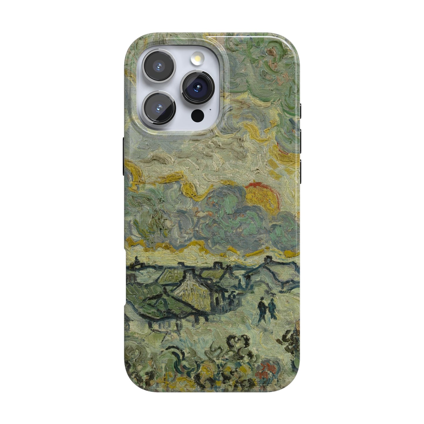 Casely iPhone 16 Pro Case | Clubhouse | Golden on the Green | Compatible with MagSafe | Classic Ultra Thin Design