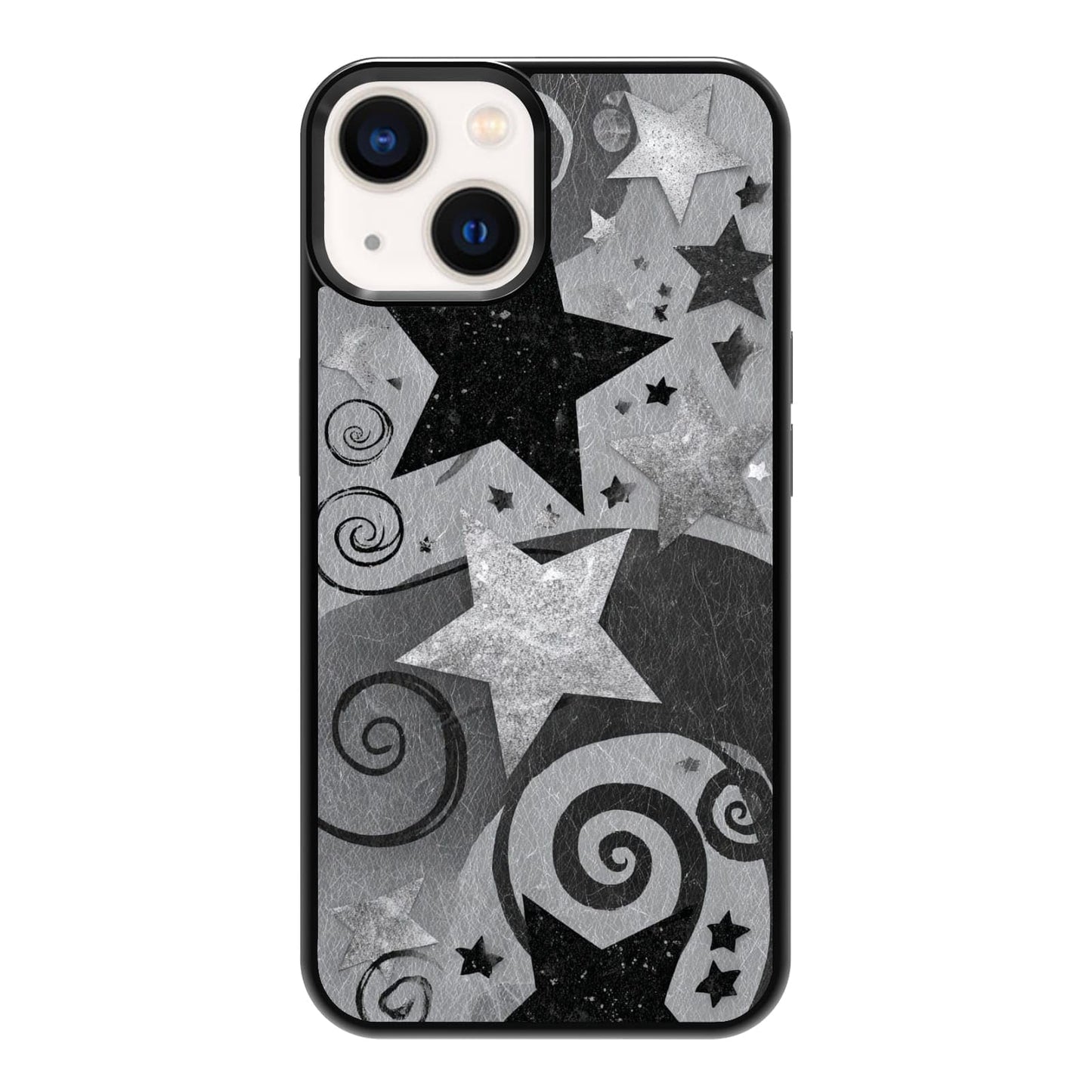 Dark Botanical Wildflower Forest Green Leaf White Blossom Nature Art Phone Case, Shockproof Protective Cover for iPhone 11 12 13 14 15 16 17 Pro Max Plus Mini XR 7 8 SE