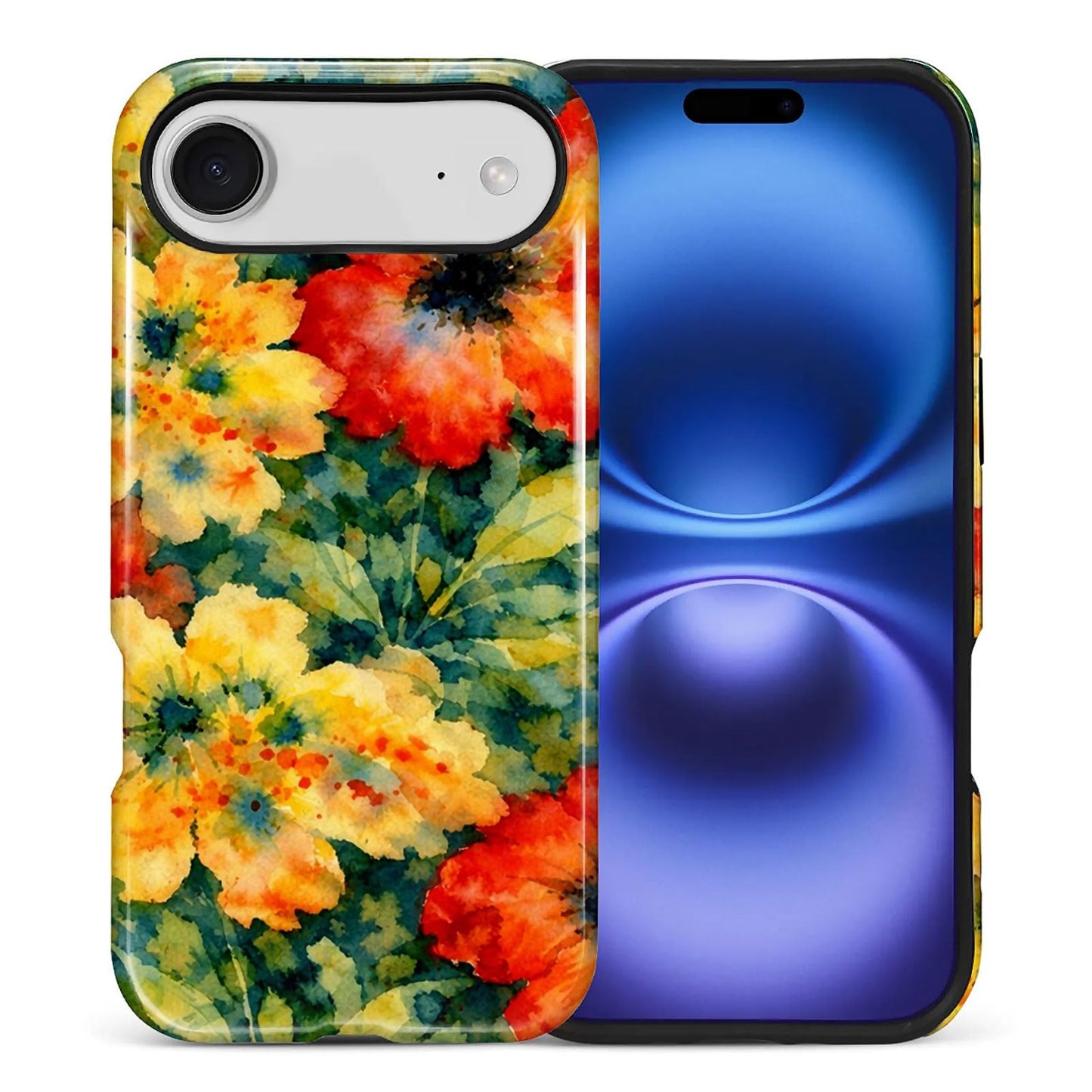 Case Compatible with iPhone 17 Pro,Double Layer Protection, Matte Finish, Anti-Drop and Anti-Fingerprint Armor -Yellow Striped Taco Vacation Sausage Dog Collage