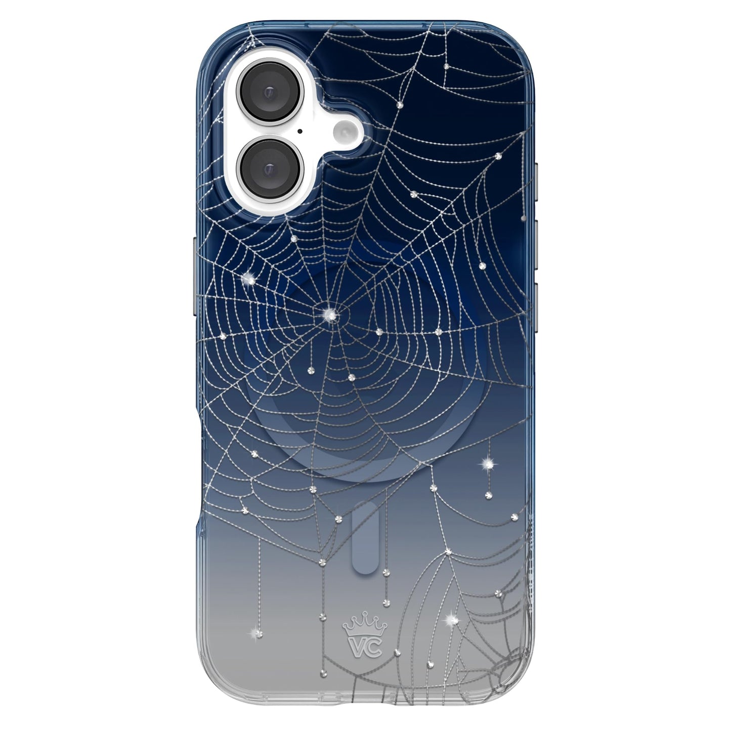 VELVET CAVIAR Christmas Phone Case for iPhone 16 - Compatible with MagSafe [10ft Drop Tested] - Holiday Peppermint Glitter Winter Theme