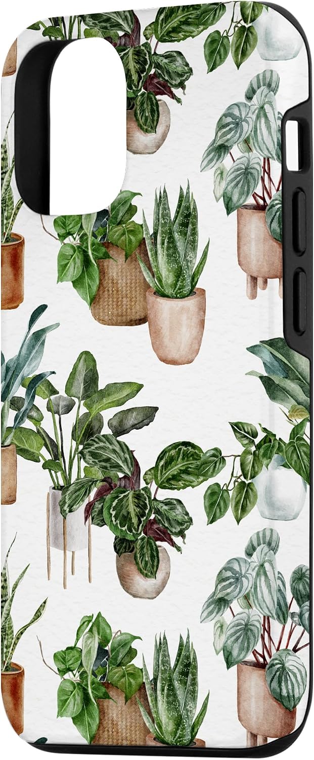 iPhone 13 Houseplants Lover Indoor Plant Mom Lady Gardening Boho Case