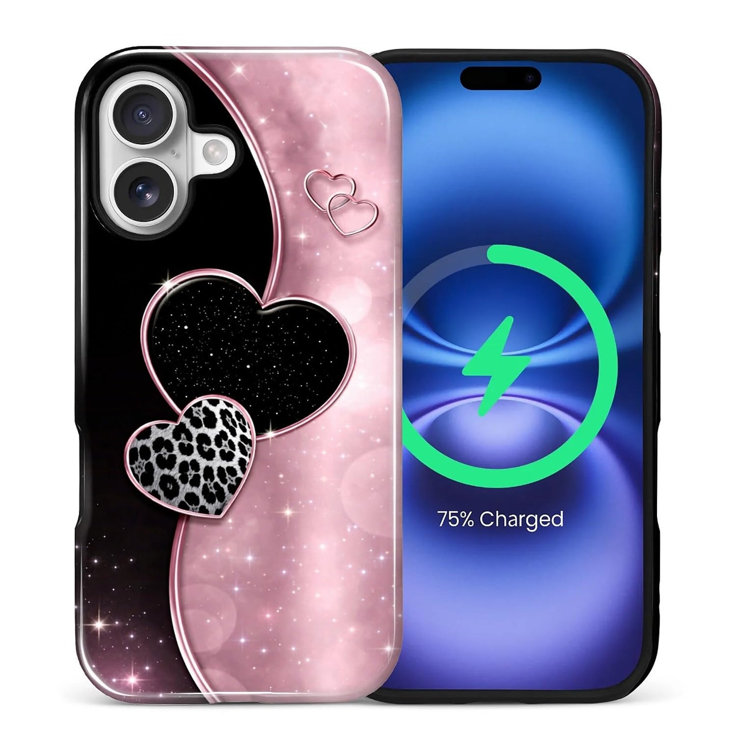 Case Compatible with iPhone 17 [Compatible with MagSafe] Hybrid 2-Layer Hard Shell Protection Case, Shockproof Protective Magnetic Cover for iPhone 17, Funny Sausage Dog Dachshund Collage