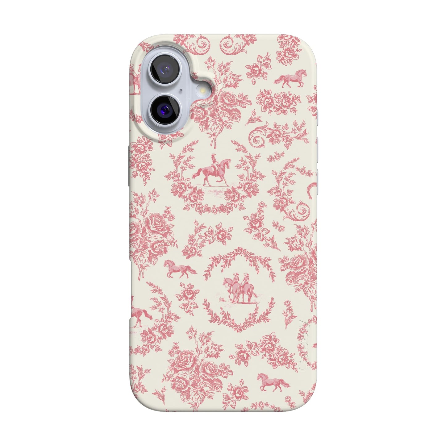 Casely iPhone 16 Case | Chateau Pups | French Dog | Compatible with MagSafe | Classic Ultra Slim Design