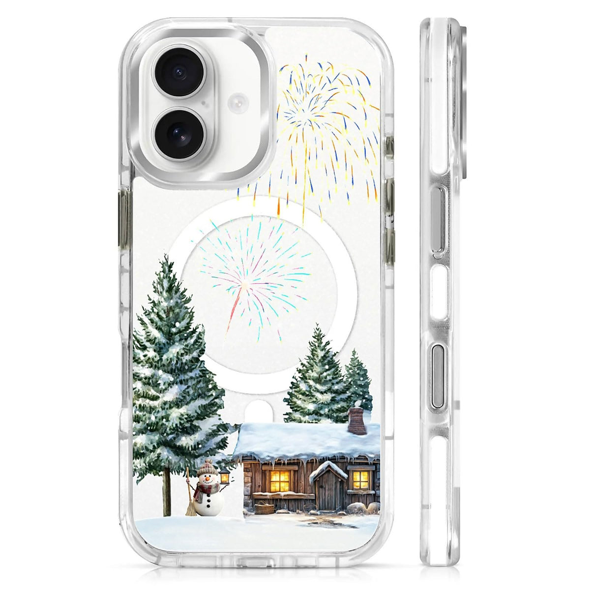 for iPhone 15 Case,Compatible with MagSafe,The Transparent TPU Silicone Protects The Phone Case from Drops, Slips and Fingerprints.Blue Ocean Whale Shark Octopus Turtle Collage