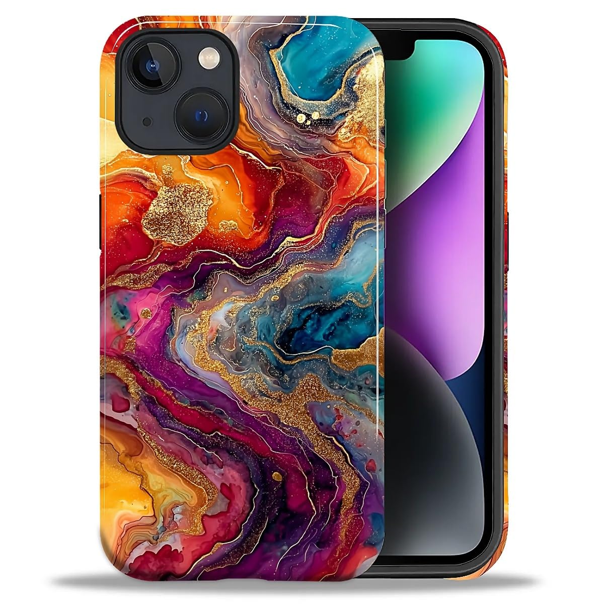 CARLOCA Case for iPhone 16 Pro,Vintage Cat Animal Pet Lover Collage Design Hybrid Dual Protection Soft TPU + Hard PC, Shockproof & Anti-Scratch Cover Men Women Stylish Protective Phone Case