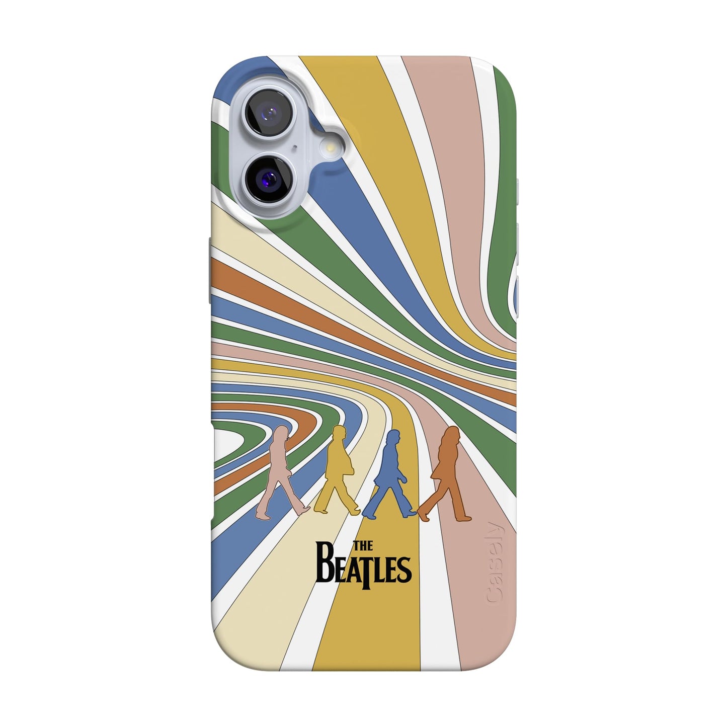 Casely iPhone 16 Case | Chateau Pups | French Dog | Compatible with MagSafe | Classic Ultra Slim Design
