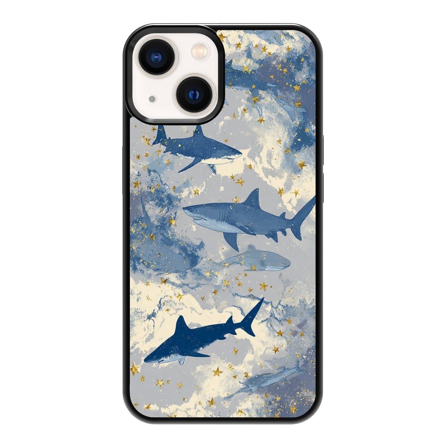 Nature Stained Glass Green Forest Tree Sunlight Phone Case, Shockproof Protective Cover for iPhone 11 12 13 14 15 16 17 Pro Max Plus Mini XR 7 8 SE